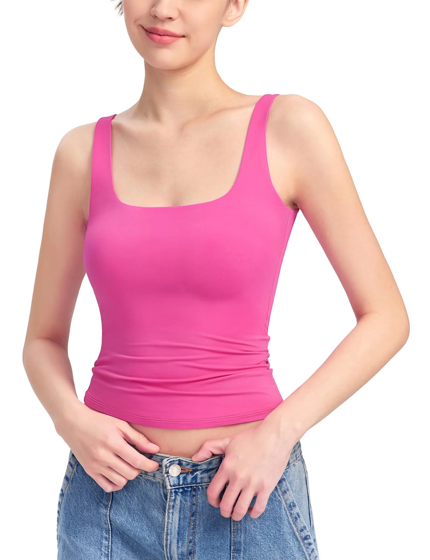 Square Neck Shaping Tank