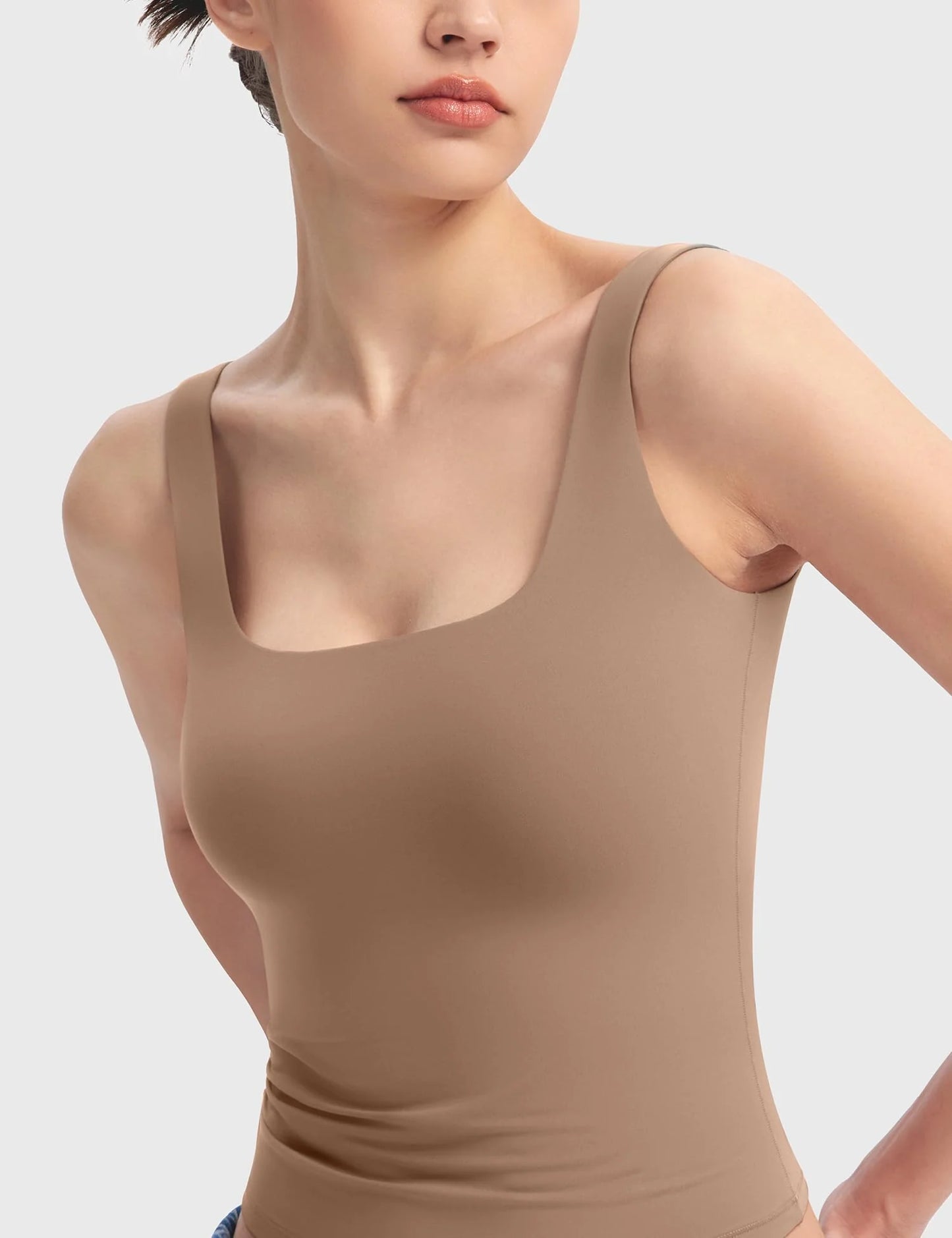 Square Neck Shaping Tank