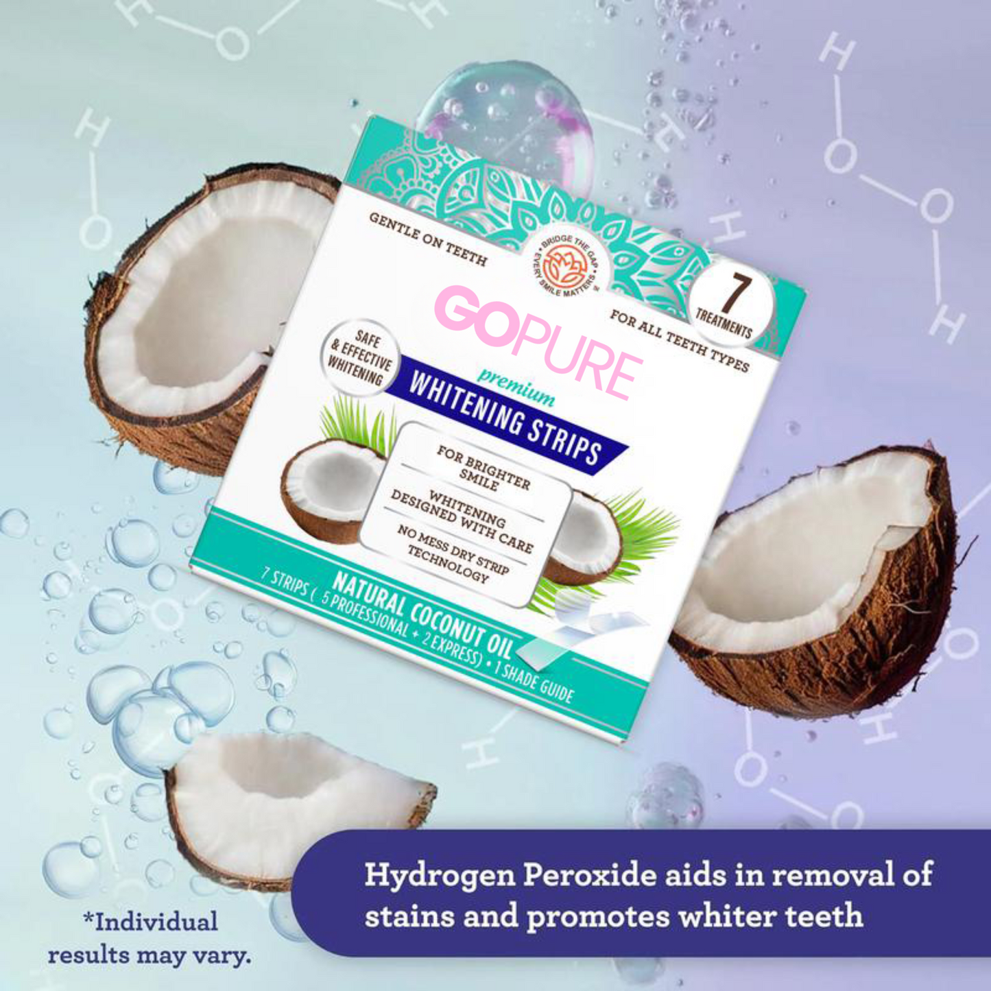 GoPure Premium Whitening Strips