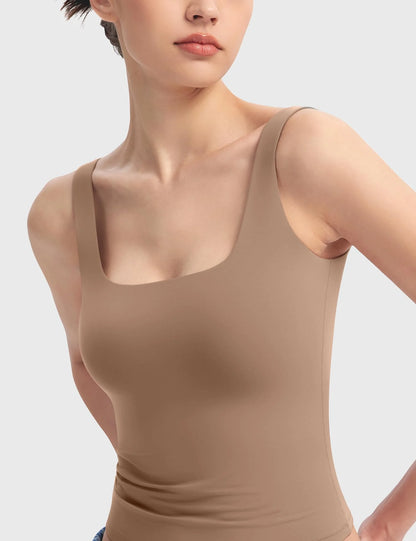 Square Neck Shaping Tank